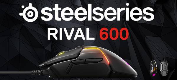 赛睿 SteelSeries Rival 600 幻彩版 有线鼠标