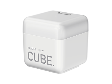 努比亚22.5W方糖快充充电器 4款颜色充电头+2款充电线（苹果、安卓）