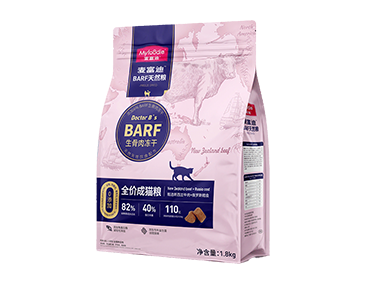 麦富迪 BARF生骨肉冻干天然粮 新西兰牛肉+俄罗斯鳕鱼1.8kg成猫粮