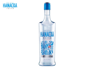 哈纳HANACKA伏特加37.5度烈酒vodka 鸡尾酒基酒调酒单支500m